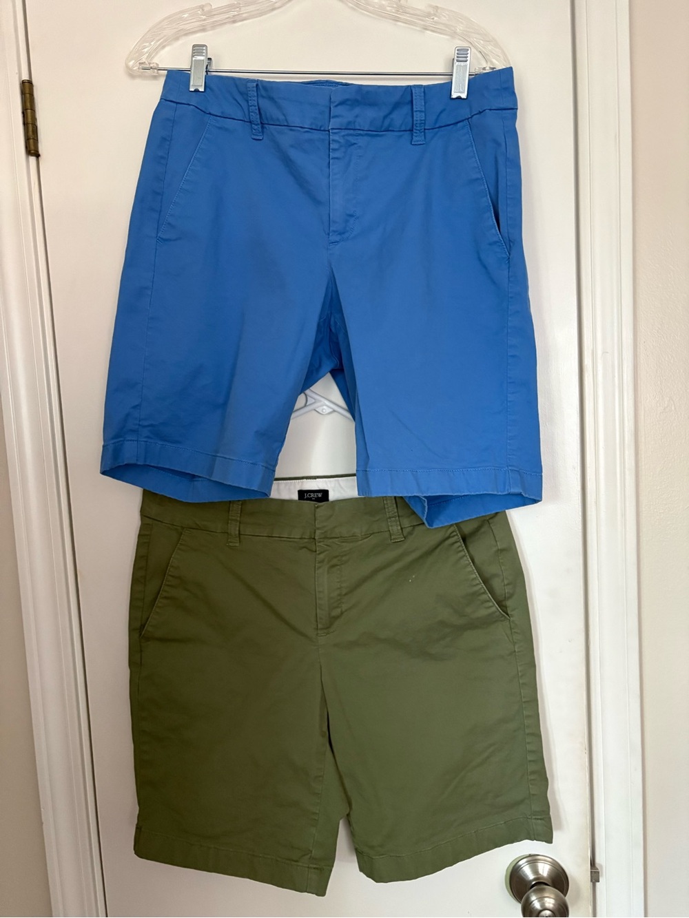 2 Pair J Crew 9” Frankie Shorts  Sz 6